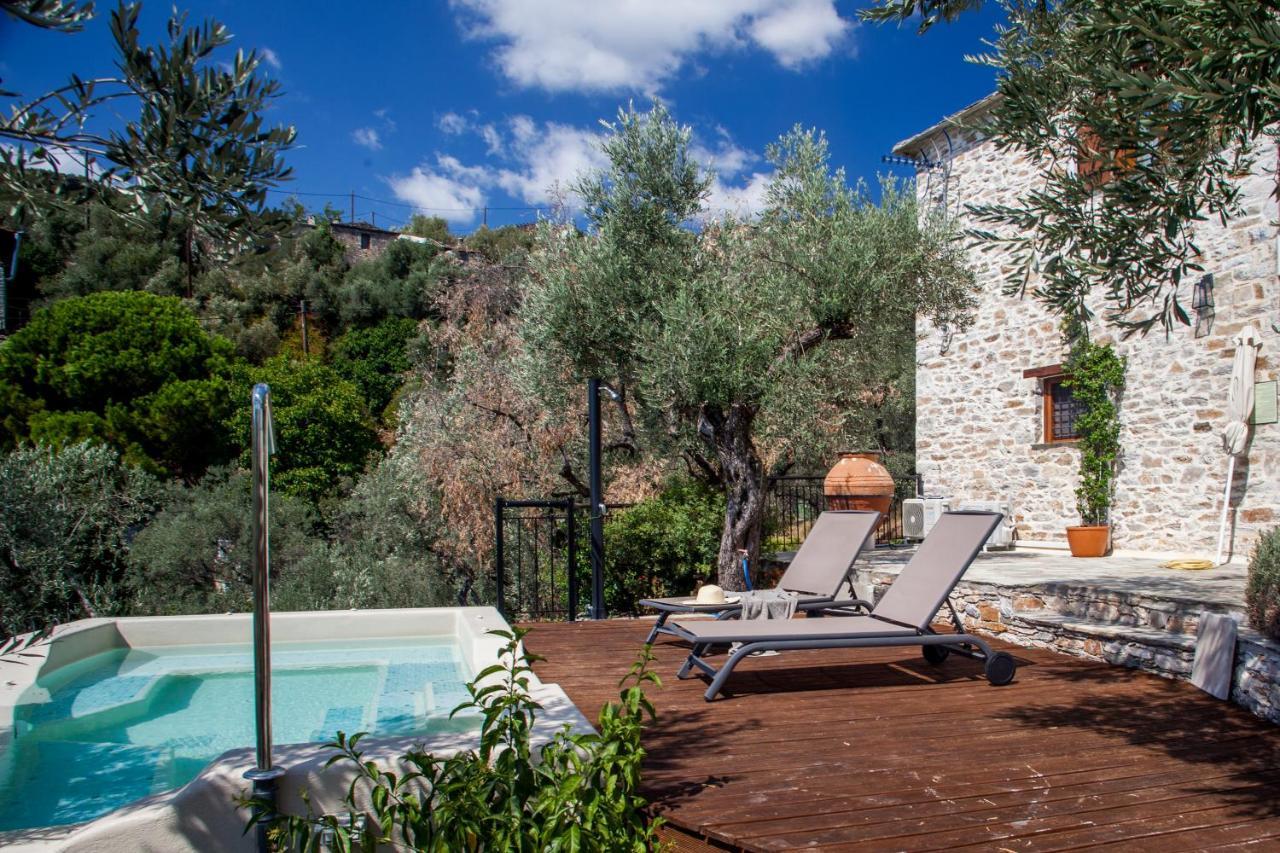 Villa Ioanna By Pelion Esties Ano Gatzea ภายนอก รูปภาพ